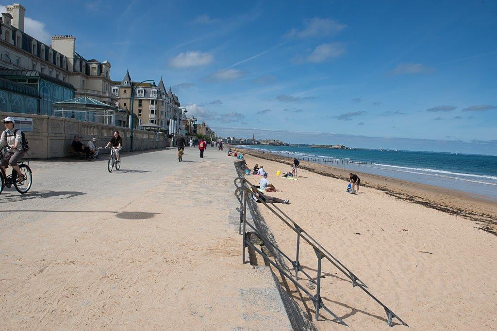 Bel Horizon, Au Pied De La Plage Du Sillon Saint-Malo Eksteriør billede